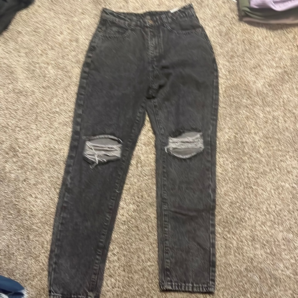 Black Ripped Jeans